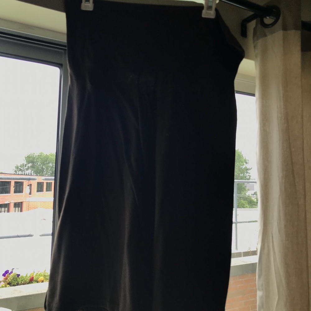 Plain brown skirt